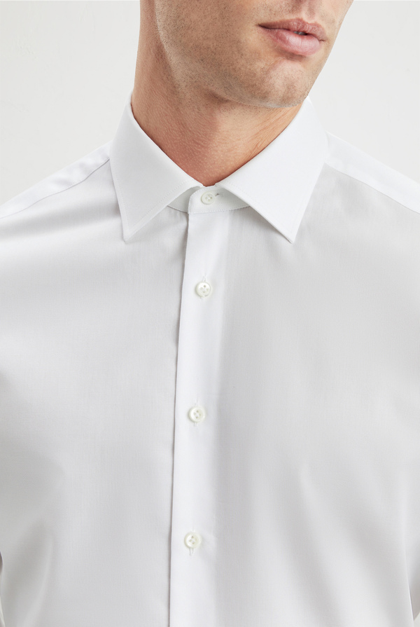 Pure cotton shirt Milano collar - Pal Zileri shop online