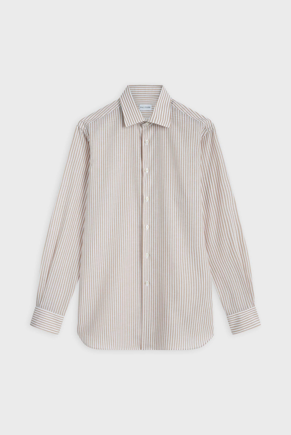 Striped shirt in pure cotton Milano collar - Pal Zileri shop online
