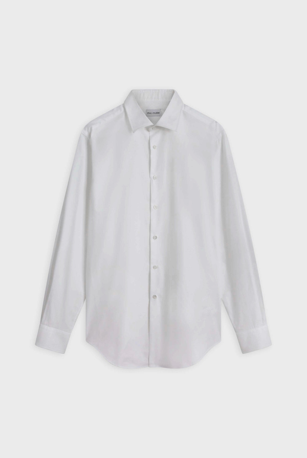 White cotton shirt. - Pal Zileri shop online