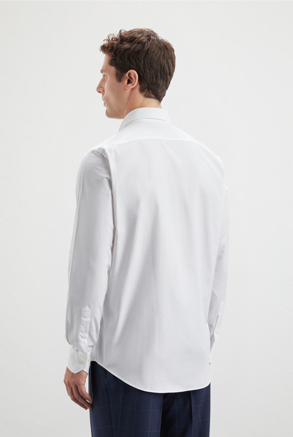 White cotton shirt. - Pal Zileri shop online