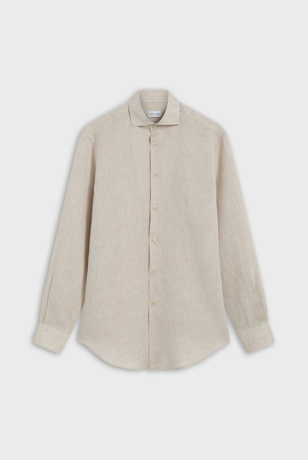 Linen shirt Palermo collar - Pal Zileri shop online