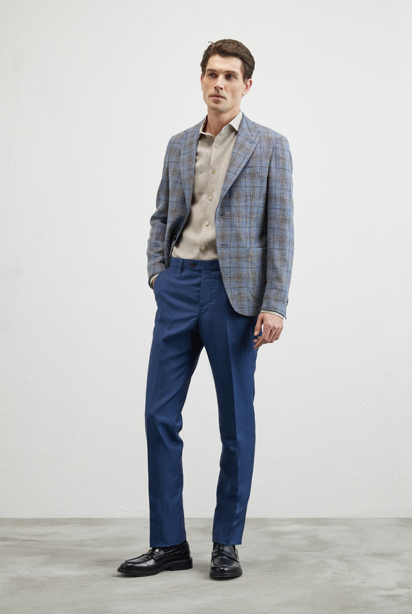 Linen shirt Palermo collar - Pal Zileri shop online