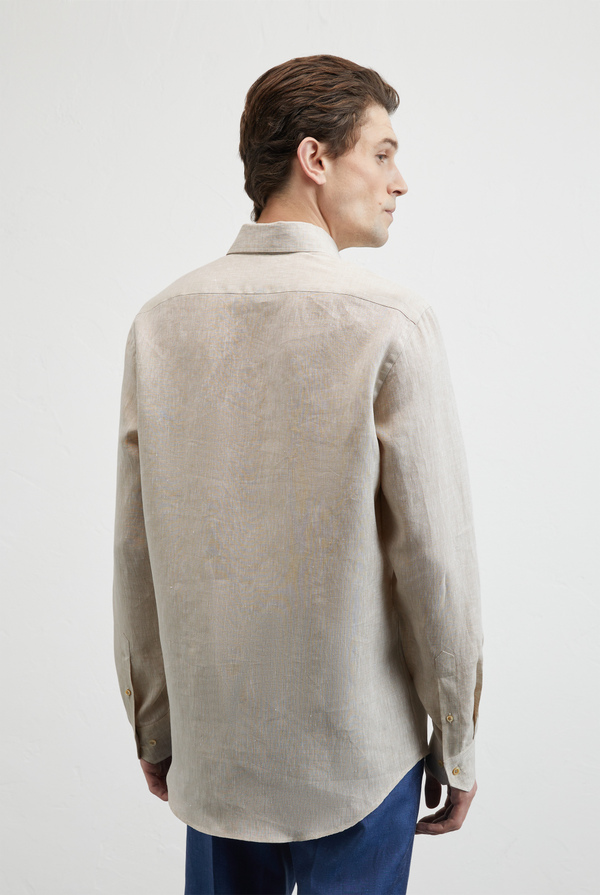 Linen shirt Palermo collar - Pal Zileri shop online