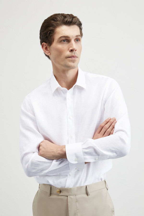 Linen shirt Bologna collar - Pal Zileri shop online