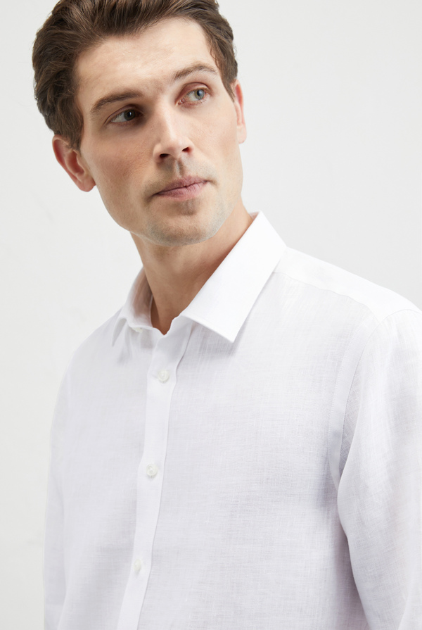 Linen shirt Bologna collar - Pal Zileri shop online