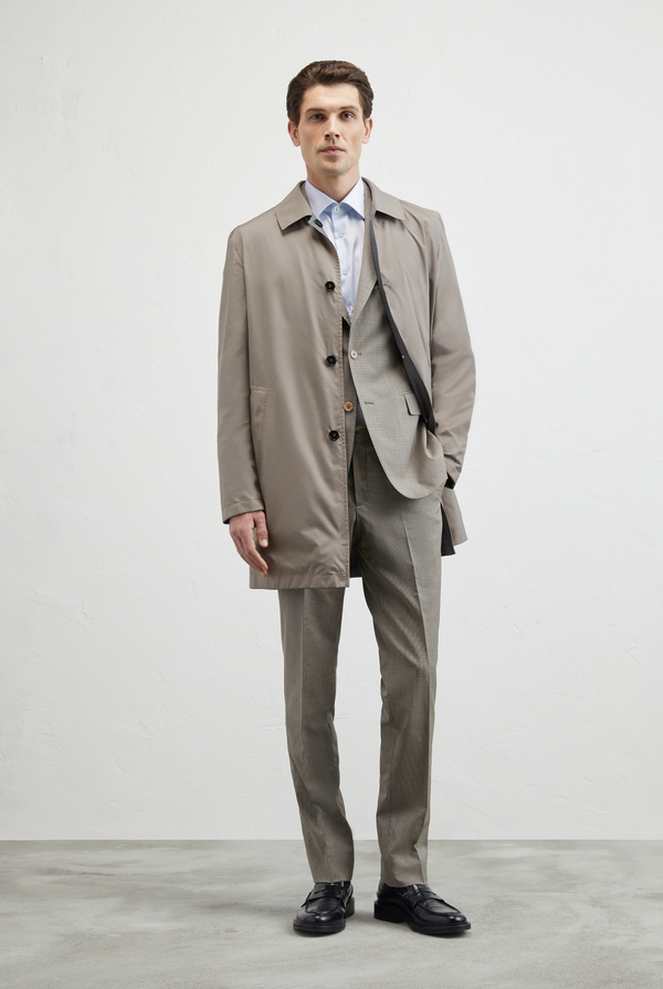 Reversible Rain Coat in technical fabric - Pal Zileri shop online