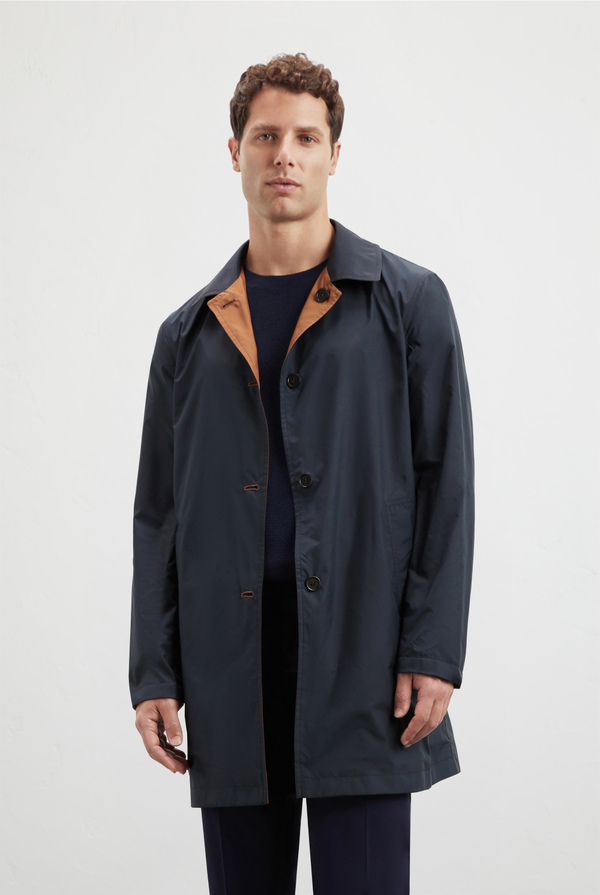 Reversible Rain Coat in technical fabric - Pal Zileri shop online
