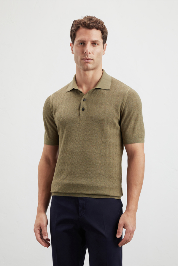 Knitted polo in pure cotton - Pal Zileri shop online