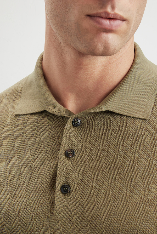 Knitted polo in pure cotton - Pal Zileri shop online