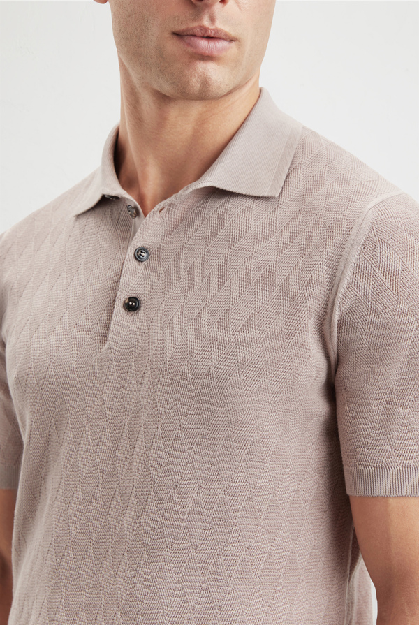 Knitted polo in pure cotton - Pal Zileri shop online