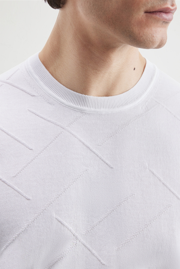 Crewneck in pure cotton - Pal Zileri shop online