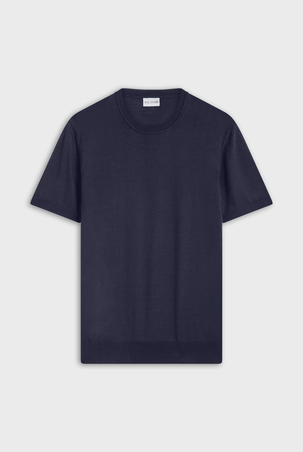 Creweneck in silk and cotton - Pal Zileri shop online