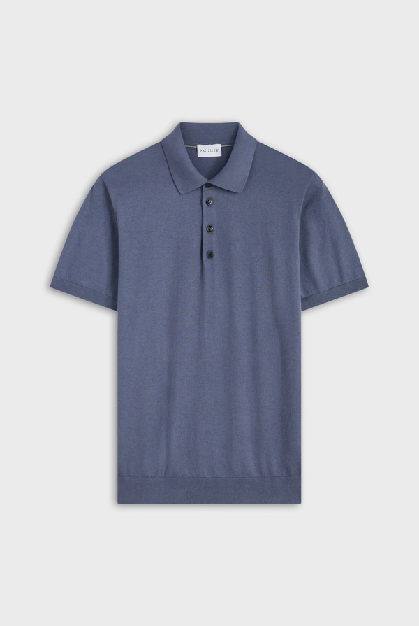 Polo in maglia in puro cotone - Pal Zileri shop online