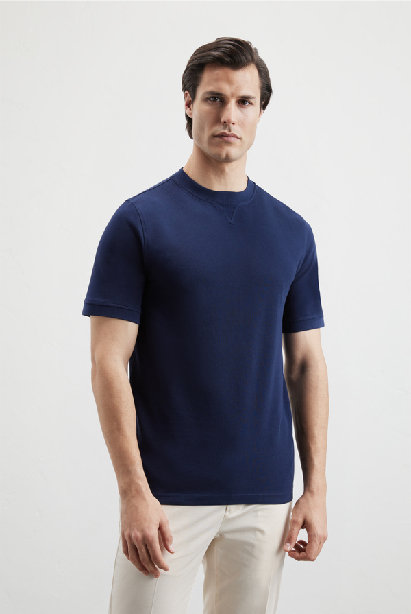 Active t-shirt in pure cotton - Pal Zileri shop online