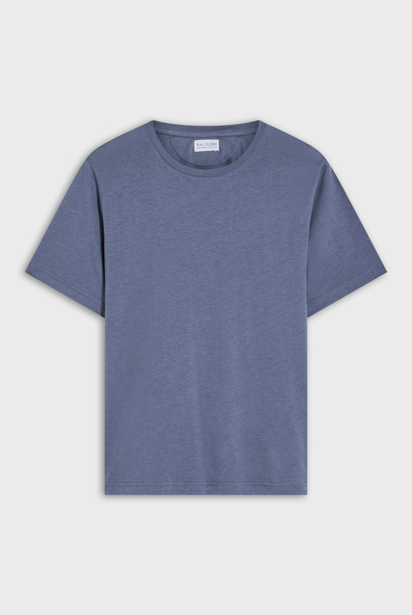 Tshirt in cotton and lyocell - Pal Zileri shop online