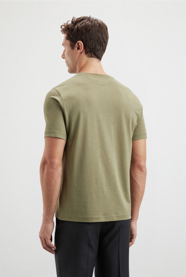 Tshirt in cotton and lyocell - Pal Zileri shop online