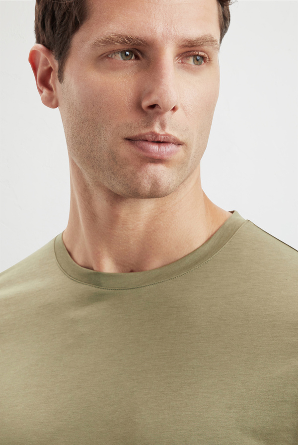 Tshirt in cotton and lyocell - Pal Zileri shop online