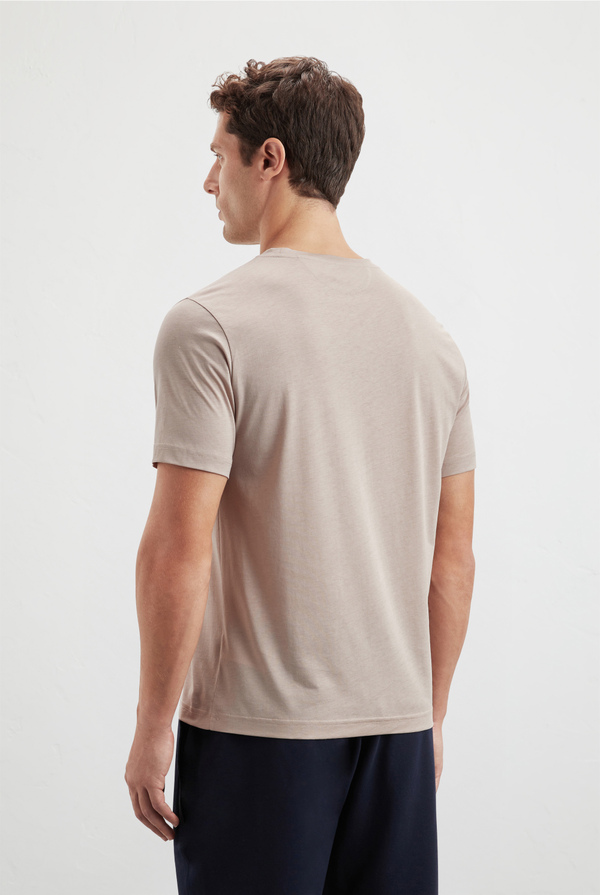 Tshirt in cotton and lyocell - Pal Zileri shop online