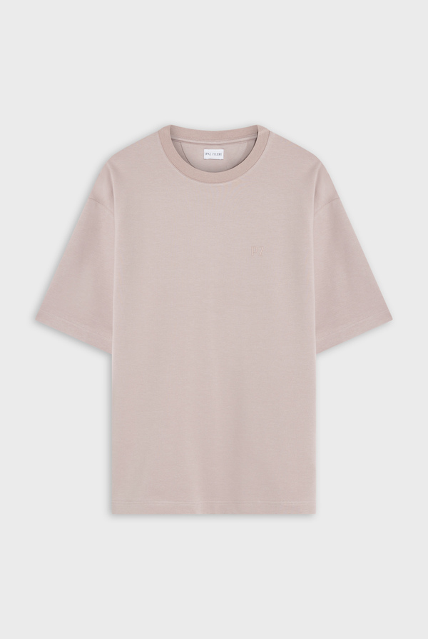 Relaxed fit tshirt in stretch cotton and modal - Pal Zileri shop online