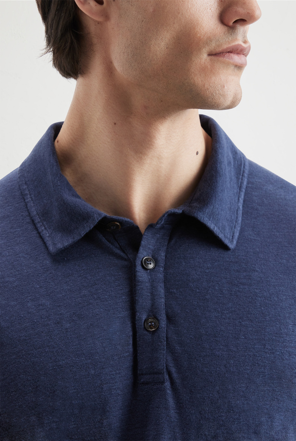 Jersey linen polo - Pal Zileri shop online
