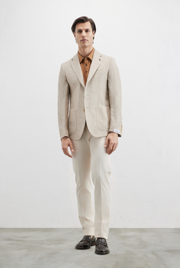 Jersey linen polo - Pal Zileri shop online