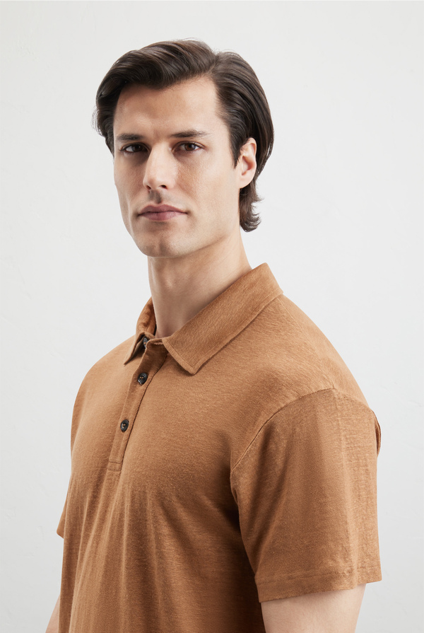 Jersey linen polo - Pal Zileri shop online