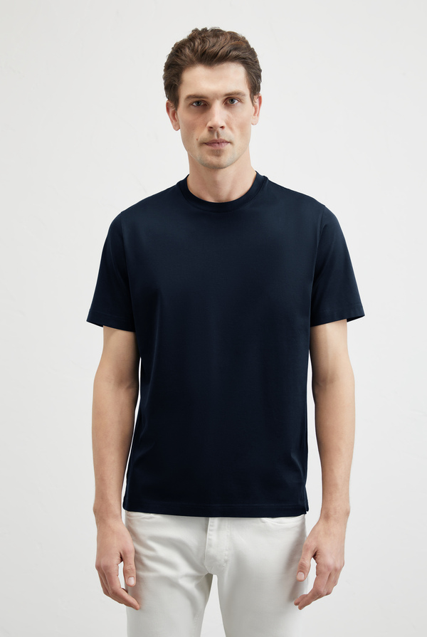 T-shirt in mercerized cotton - Pal Zileri shop online