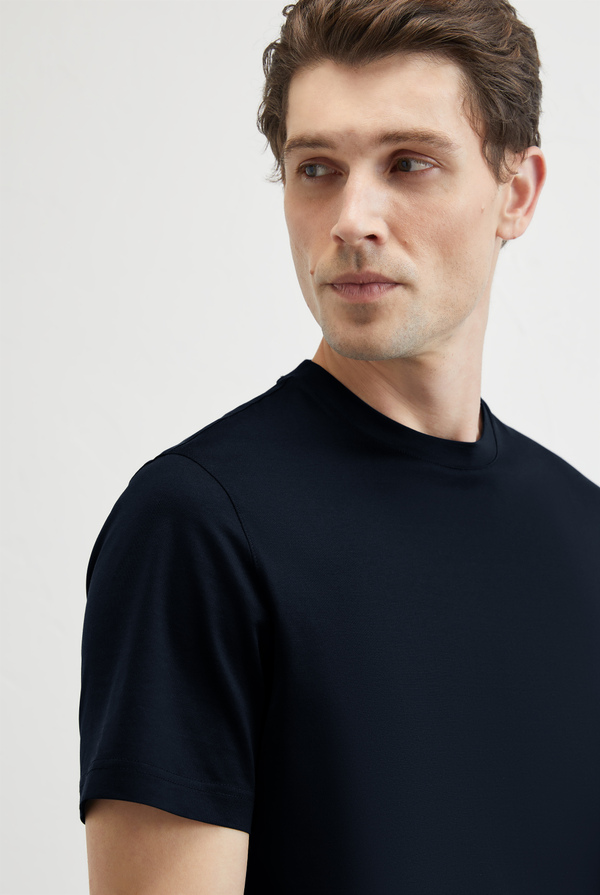 T-shirt in mercerized cotton - Pal Zileri shop online