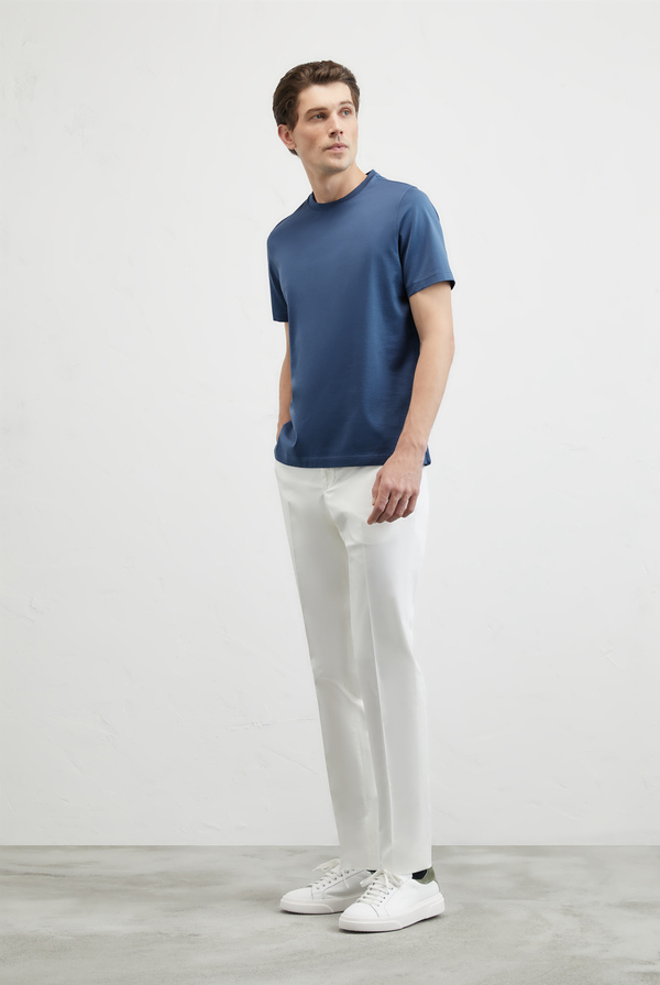 T-shirt in mercerized cotton - Pal Zileri shop online