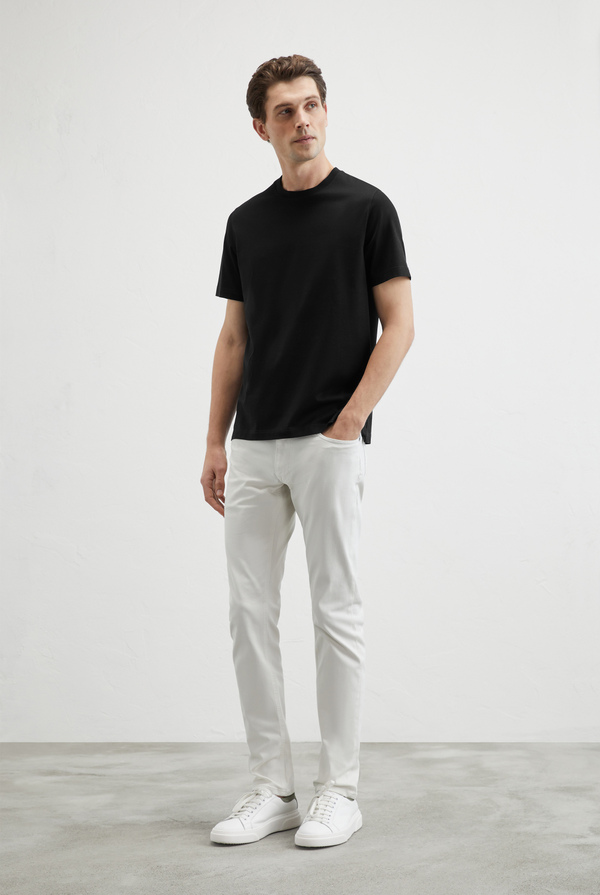 T-shirt in mercerized cotton - Pal Zileri shop online