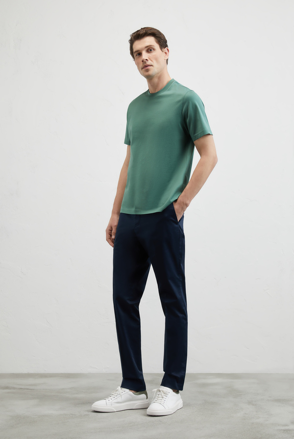 T-shirt in mercerized cotton - Pal Zileri shop online