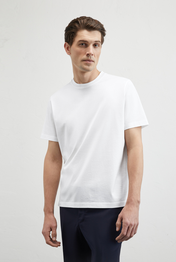 T-shirt in mercerized cotton - Pal Zileri shop online