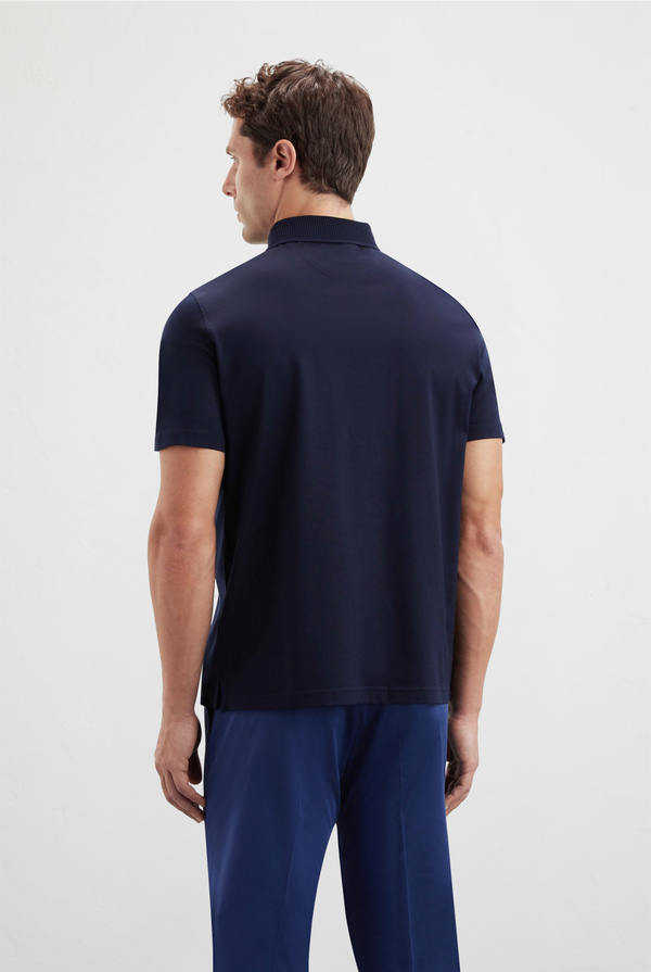 Jersey polo in mercerized cotton - Pal Zileri shop online