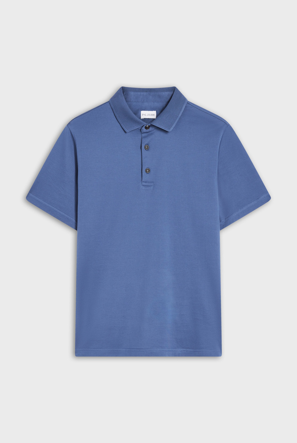 Jersey polo in mercerized cotton - Pal Zileri shop online