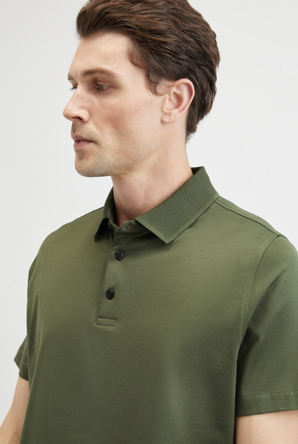 Jersey polo in mercerized cotton - Pal Zileri shop online