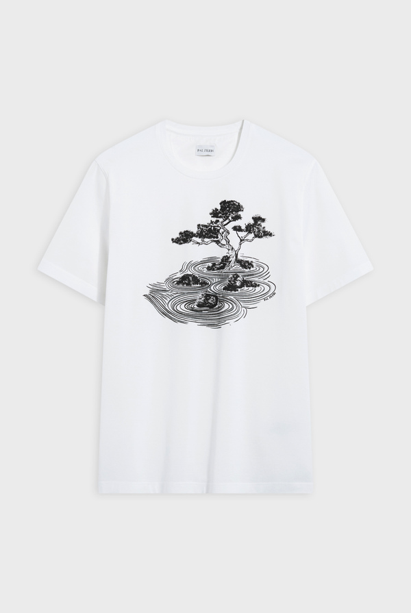 Printed cotton T-shirt - Pal Zileri shop online