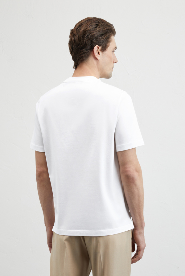 Printed cotton T-shirt - Pal Zileri shop online