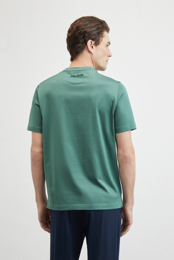Printed cotton T-shirt - Pal Zileri shop online
