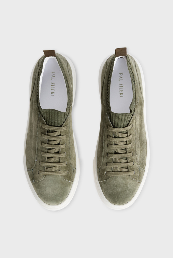 Slip-on sneakers in suede - Pal Zileri shop online