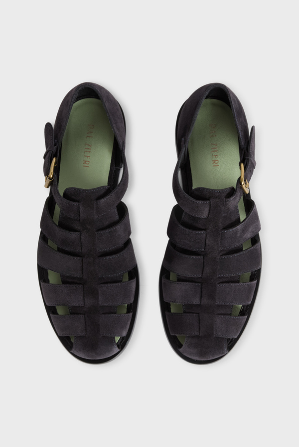 Fisherman sandals in suede - Pal Zileri shop online