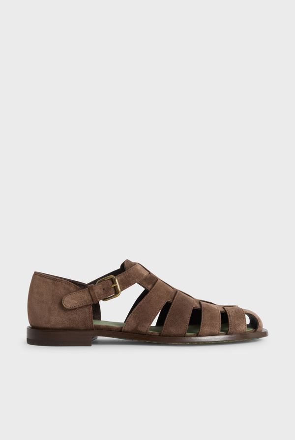 Fisherman sandals in suede - Pal Zileri shop online