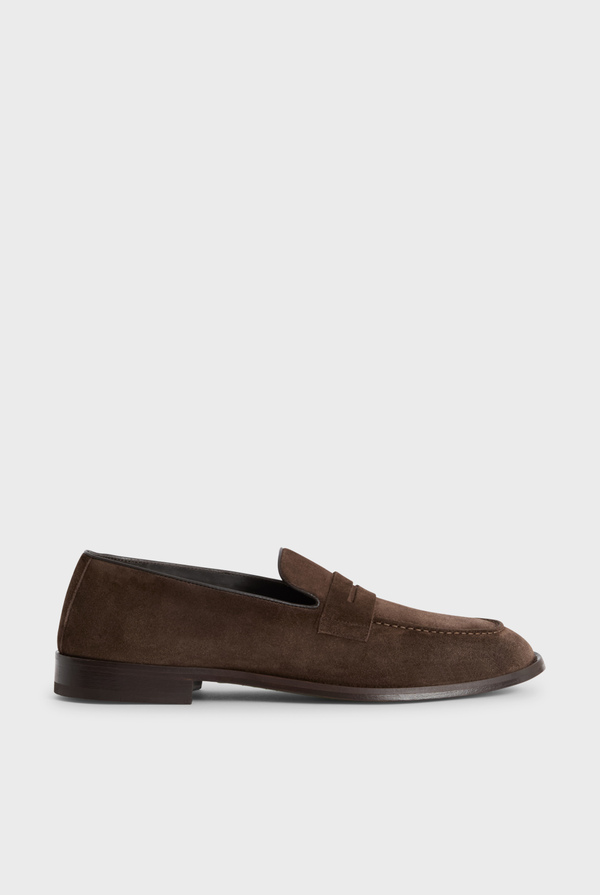Loafers in suede with leather sole - Pal Zileri shop online