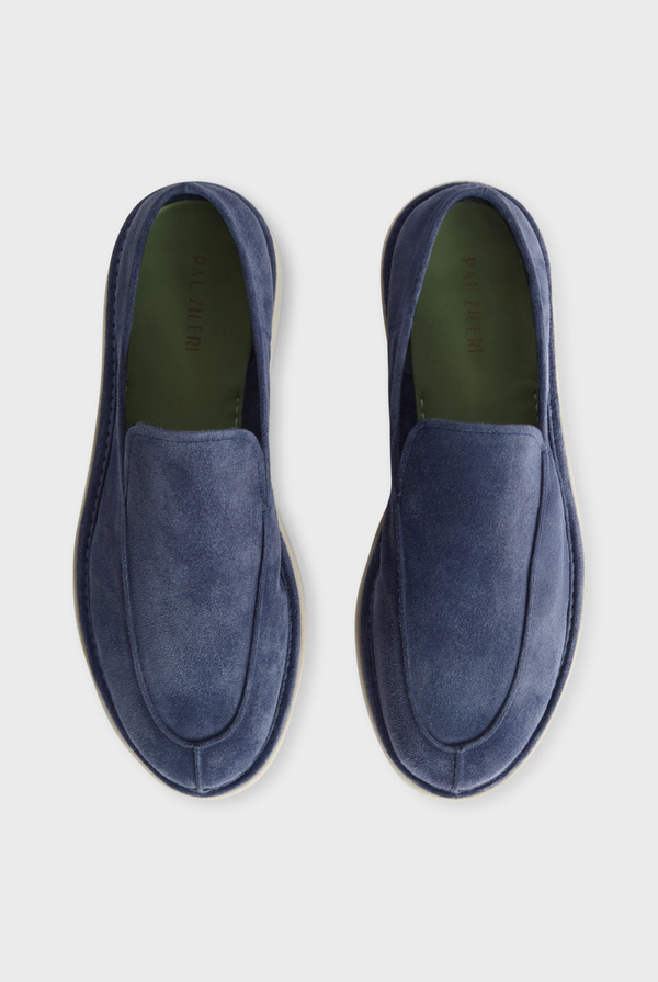 Loafers in suede with rubber sole - Pal Zileri shop online