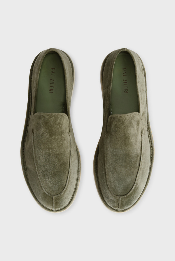 Loafers in suede with rubber sole - Pal Zileri shop online