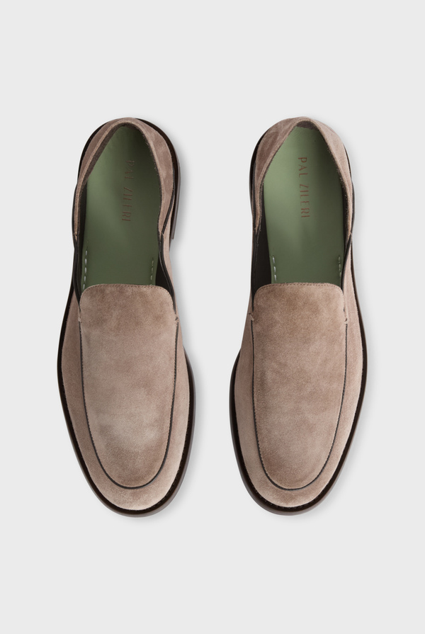Mocassini sabot in suede - Pal Zileri shop online