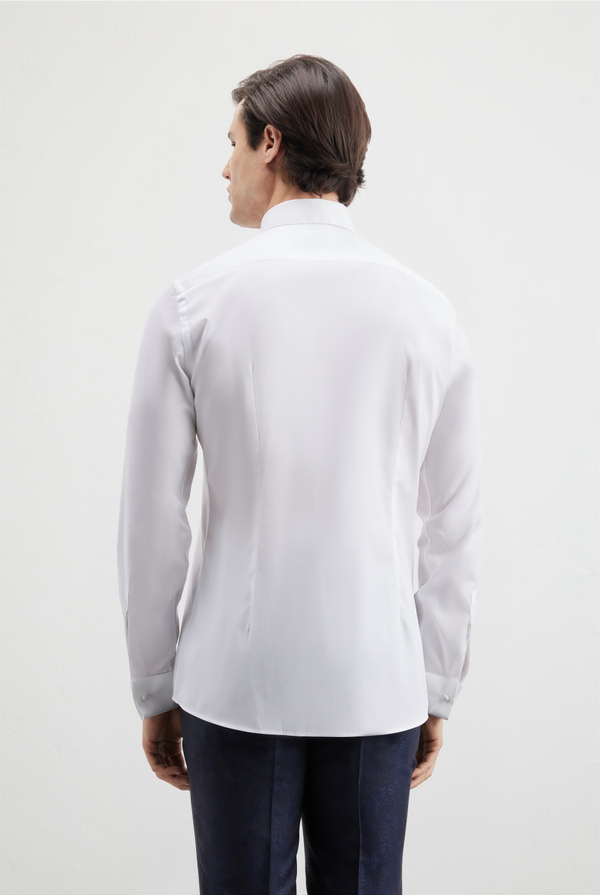 Wing collar shirt in cotton - Pal Zileri shop online