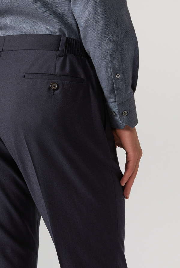 Pantalone in lana stretch con piega frontale - Pal Zileri shop online