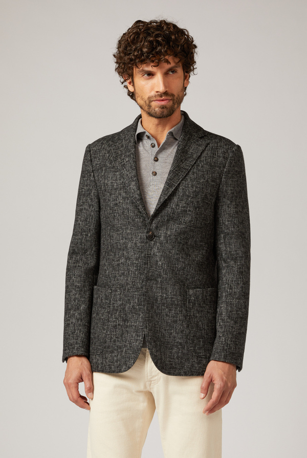 Effortless blazer in jersey wool and cashmere - Pal Zileri shop online