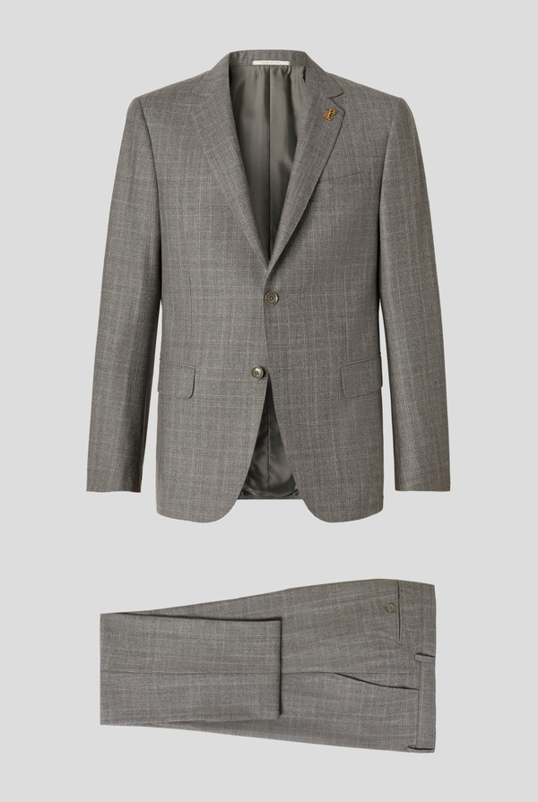 Key 2 pieces suit in wool and cashmere with Prince of Wales motif - Pal Zileri shop online