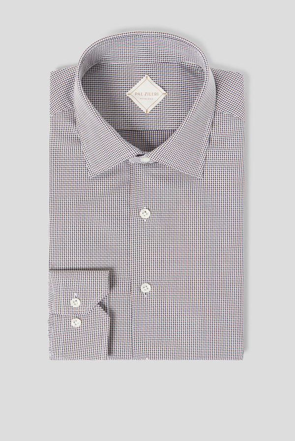 Camicia formale micro check - Pal Zileri shop online